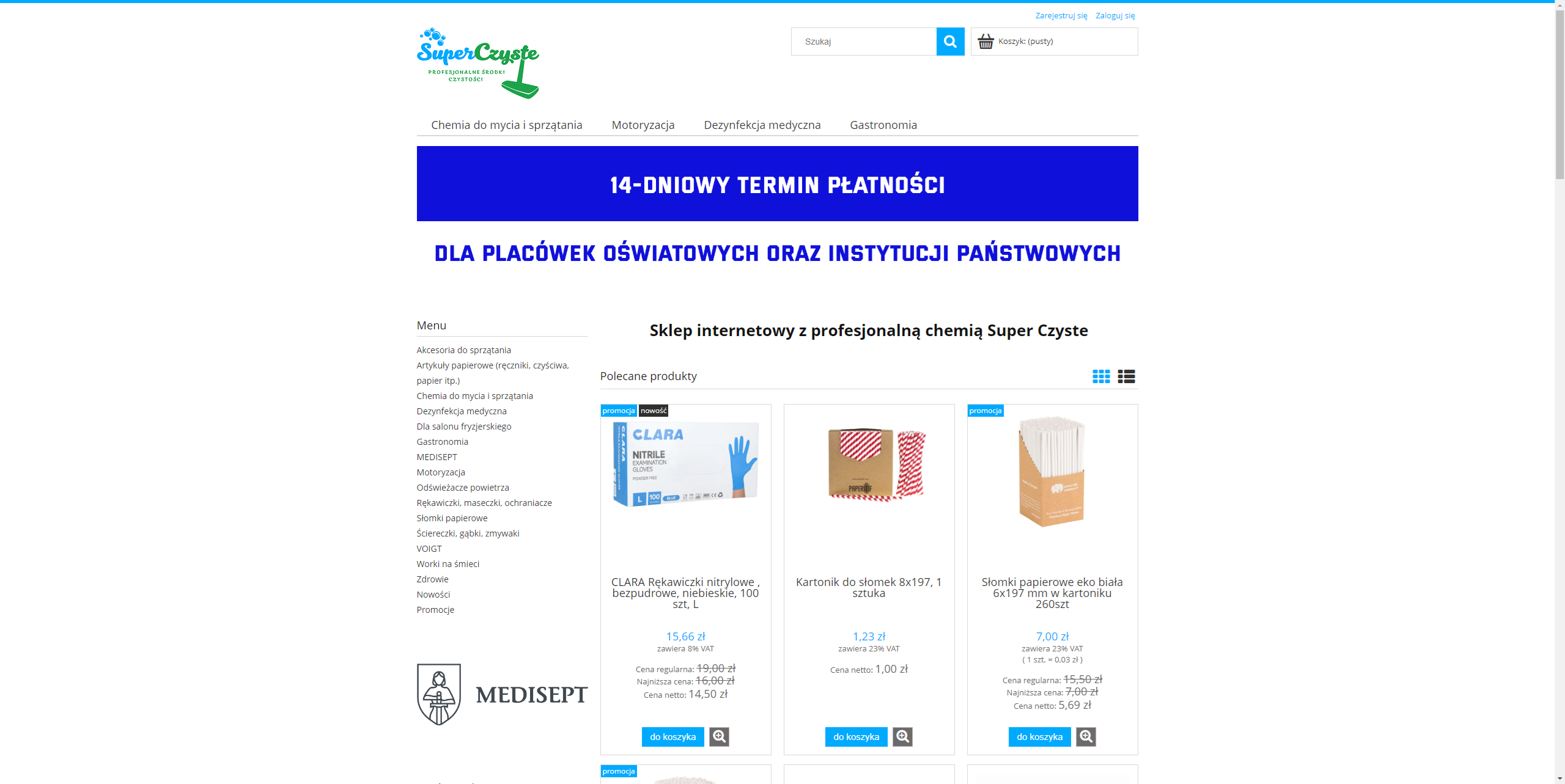 Sklep z chemią profesjonalną - jak wybrać środki czystości do firmy, aby sprzątanie było skuteczne i ekonomiczne?