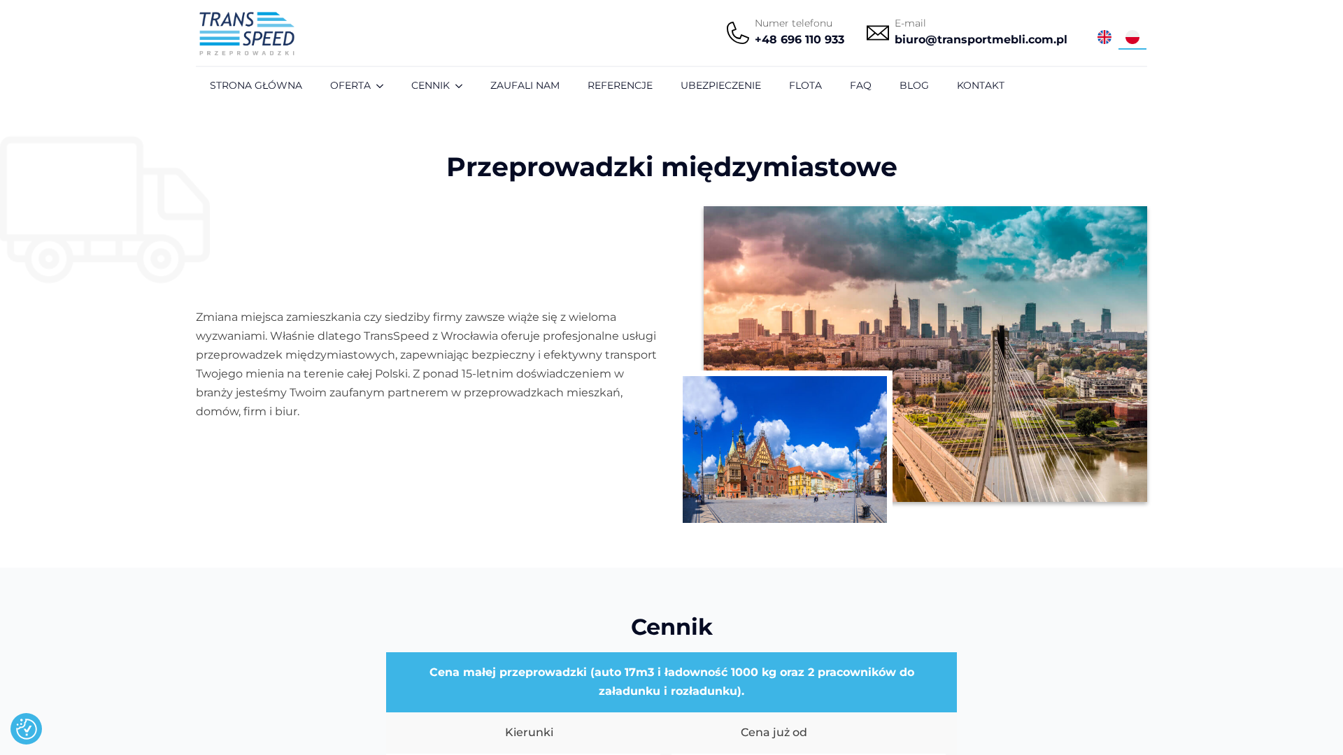 Przeprowadzki międzymiastowe - od czego zależy koszt transportu rzeczy na dłuższej trasie?