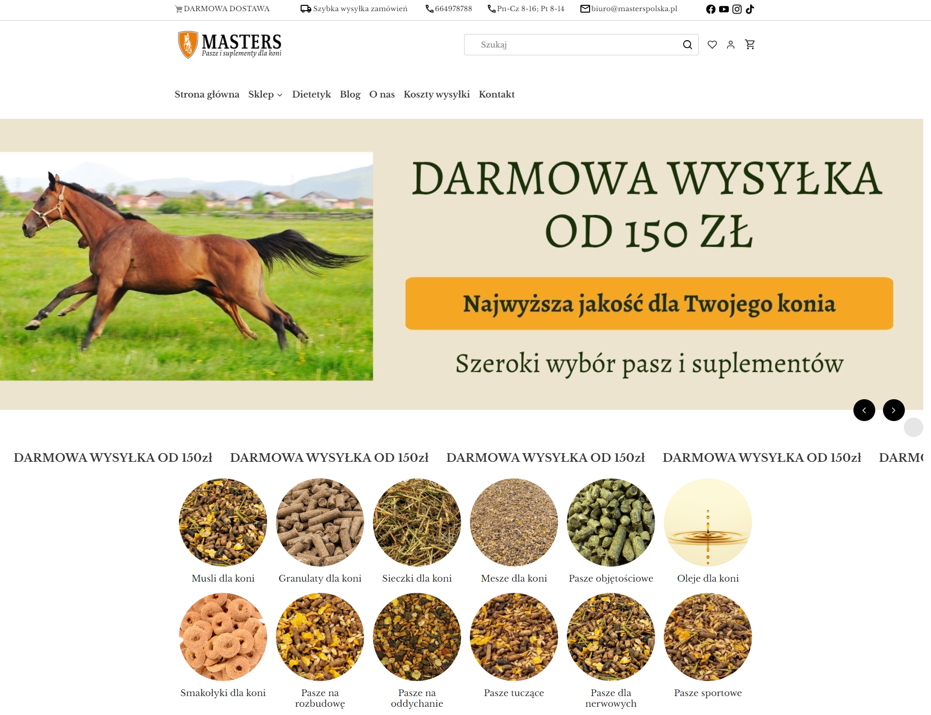 Czym różni się karma dla koni dla zwierząt rekreacyjnych, sportowych i hodowlanych?