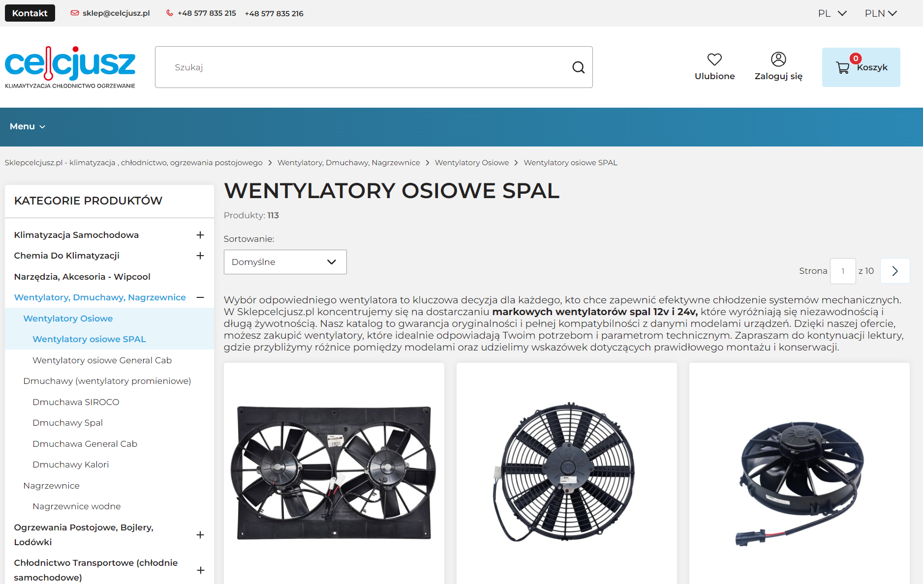 Wentylatory Spal 12V i 24V - praktyczny przewodnik dla użytkowników maszyn, klimatyzacji i pojazdów specjalistycznych